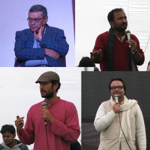 Swapan Dasgupta, Anand Kumar, Vinayak Lohani, Nimesh Nimo Patel